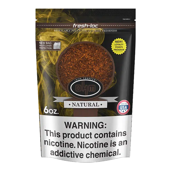 OHM Natural 6oz Bag - Harvard Distributing